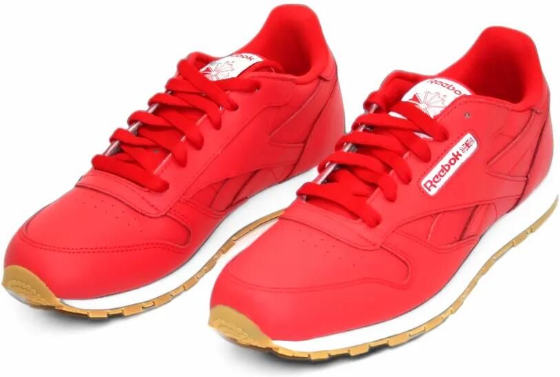 Reebok Kids Classic leather sneakers Rood