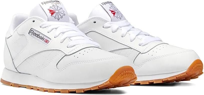 Reebok Kids Classic leren sneakers Wit