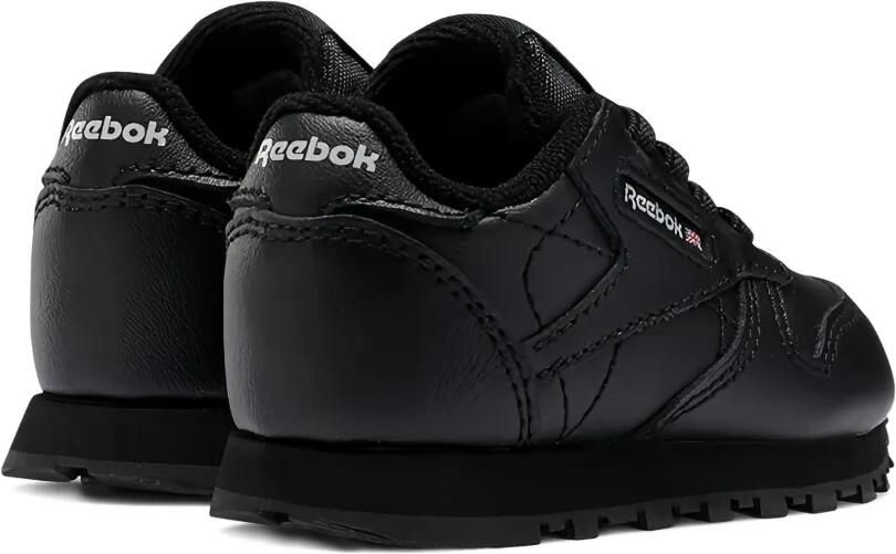 Reebok Kids Classic TD "Triple Black" leren sneakers Zwart - Foto 4