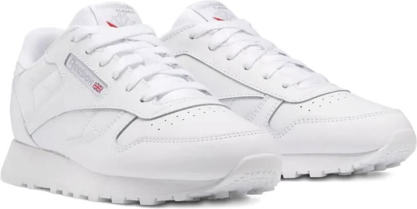 Reebok Kids Classic "White" leren sneakers Wit
