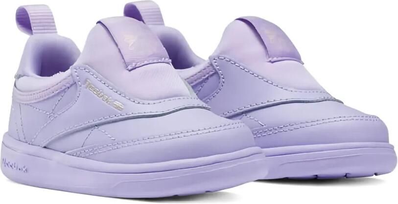 Reebok Kids Club C TD "Cardi B Coated Crisp Purple Quartz" sneakers Paars