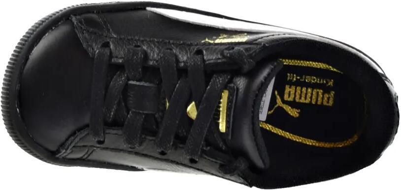 Reebok Kids Clyde Core L leren sneakers Zwart - Foto 4