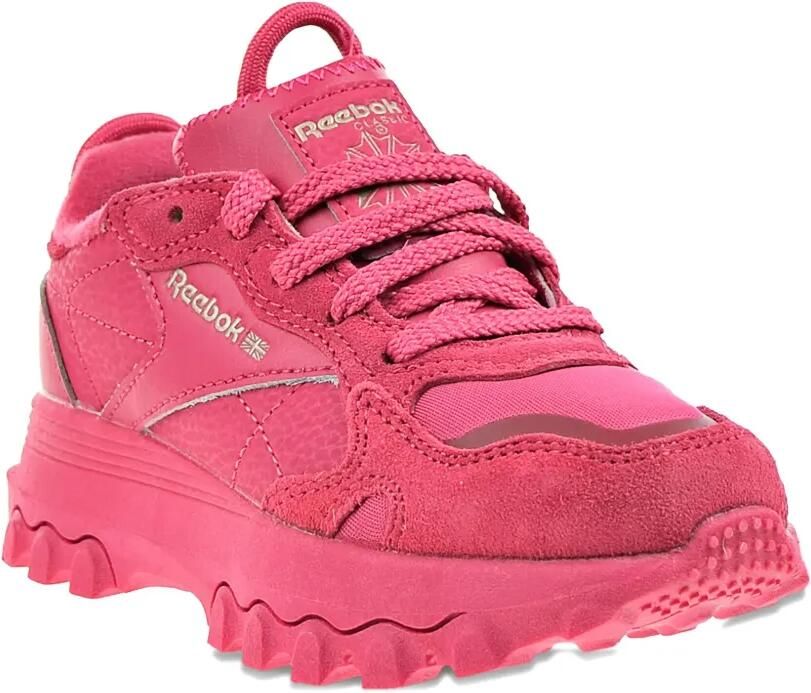 Reebok Kids x Cardi B Classic leren "Semi Pursuit Pink" sneakers Roze