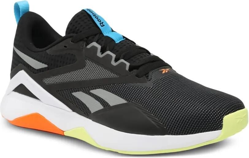 Reebok Nanoflex Tr 2.0 "Black White Yellow" sneakers Zwart - Foto 2