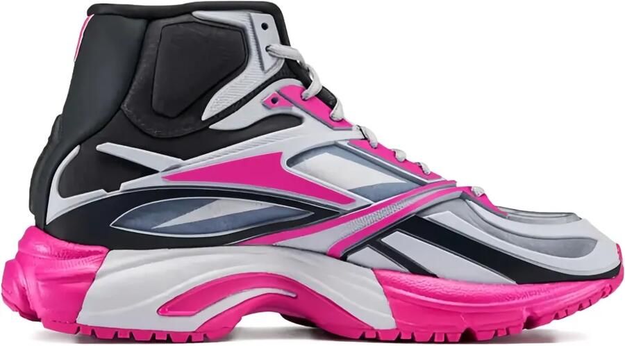 Reebok Premier Road Modern Mid "White Pink Black" sneakers Roze