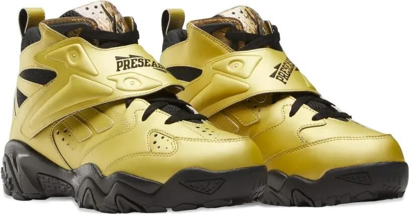 Reebok Preseason 94 X Panini 'gold Prism' "Yellow" Goud - Foto 4