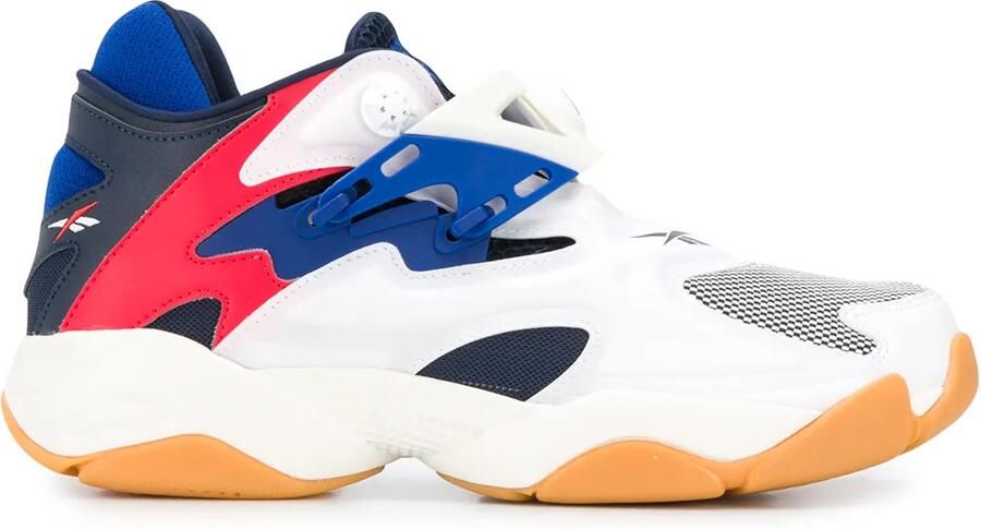 Reebok Pump Cour sneakers met contrasterend vlak Wit