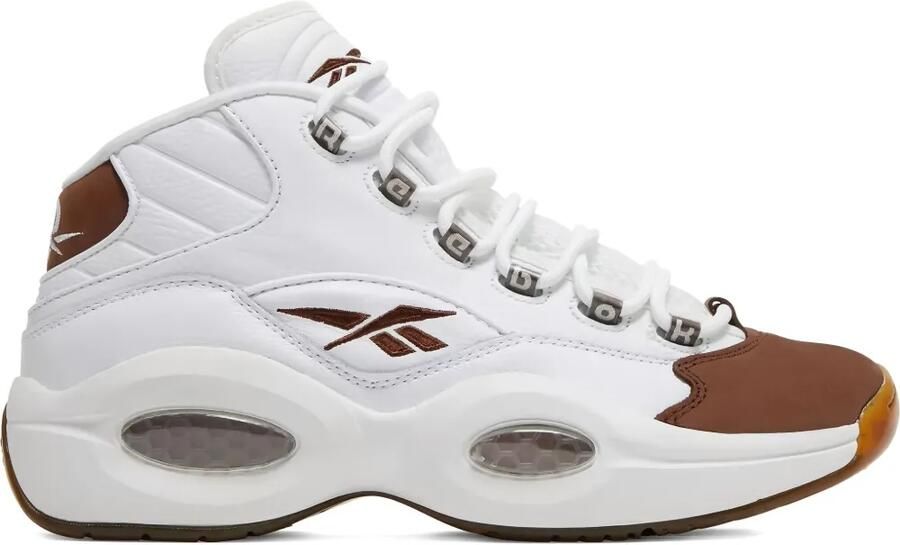 Reebok Question Mid "Mocha Toe" sneakers Wit