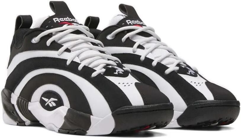Reebok Shaqnosis Low basketbal sneakers Zwart - Foto 2