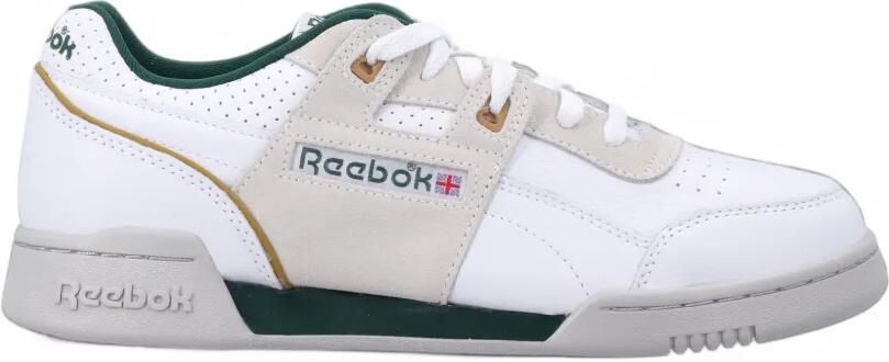 Reebok Workout Plus perforated panelled sneakers Wit