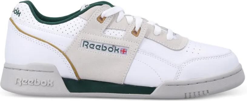 Reebok Workout Plus perforated panelled sneakers Wit