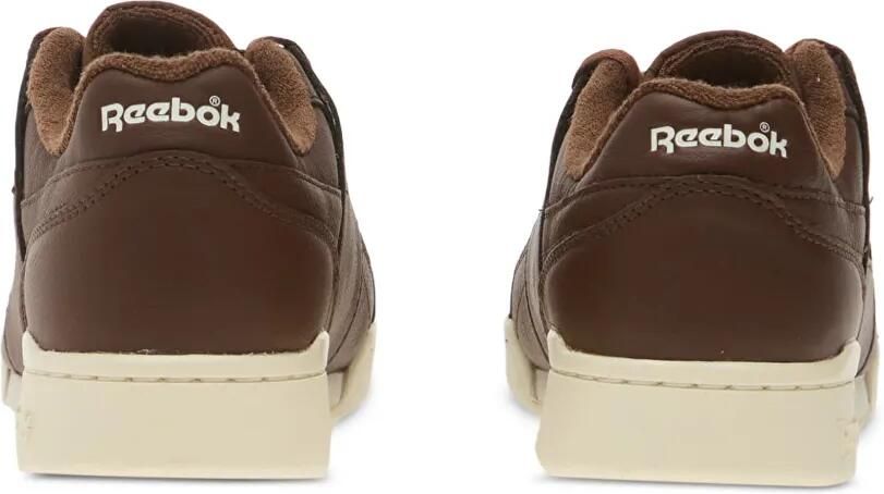 Reebok Workout Plus sneakers met logo-patch Bruin