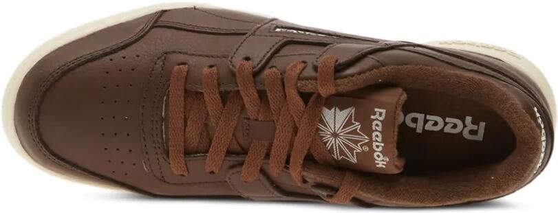 Reebok Workout Plus sneakers met logo-patch Bruin - Foto 2