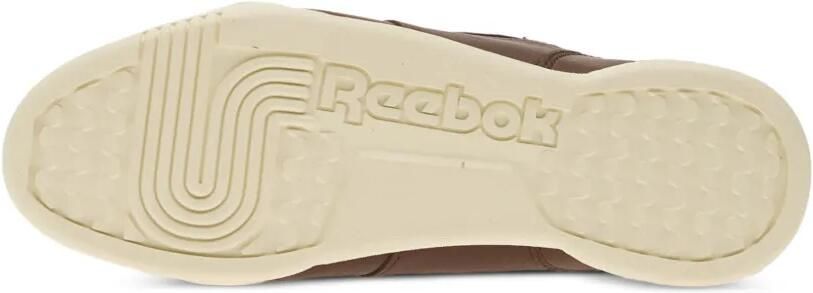 Reebok Workout Plus sneakers met logo-patch Bruin - Foto 3