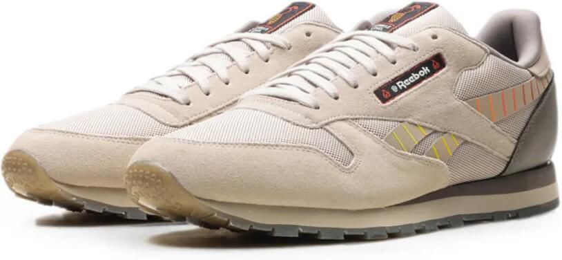 Reebok x Hot Ones Classic Leather Scoville Levels sneakers Beige - Foto 4