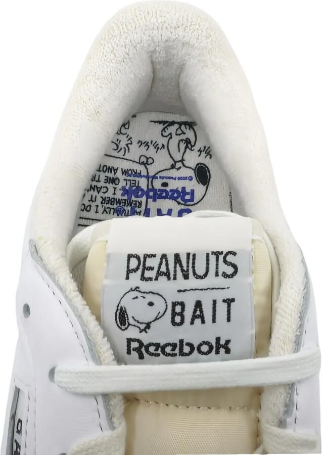 Reebok x Peanuts Club C 85 "White" sneakers Wit - Foto 2