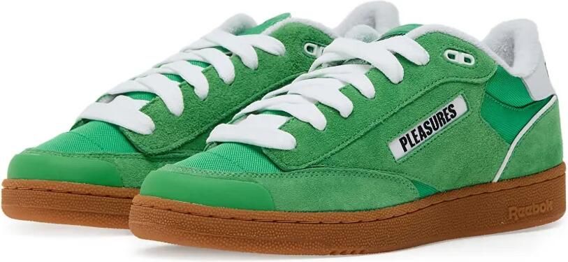 Reebok x Pleasures Club C sneakers Groen - Foto 3