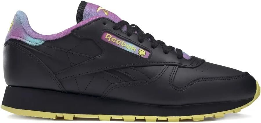 Reebok x Smiley leren sneakers Zwart