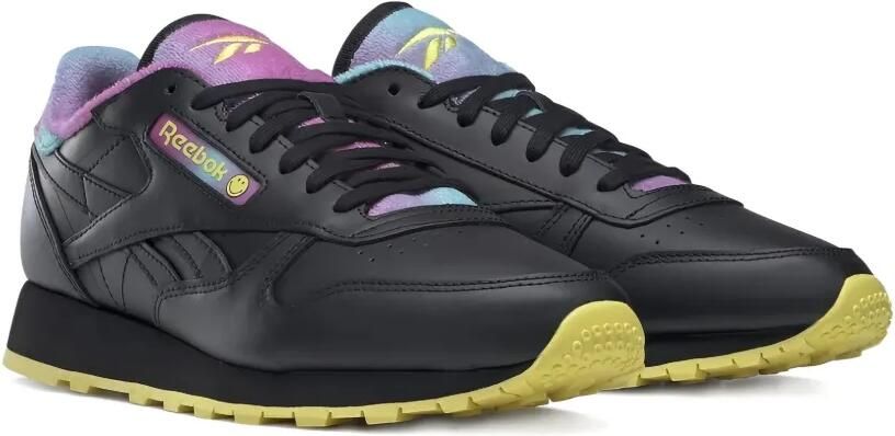 Reebok x Smiley leren sneakers Zwart - Foto 5