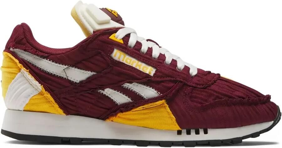 Reebok x The Pump Classic "Maroon Yellow" sneakers Rood