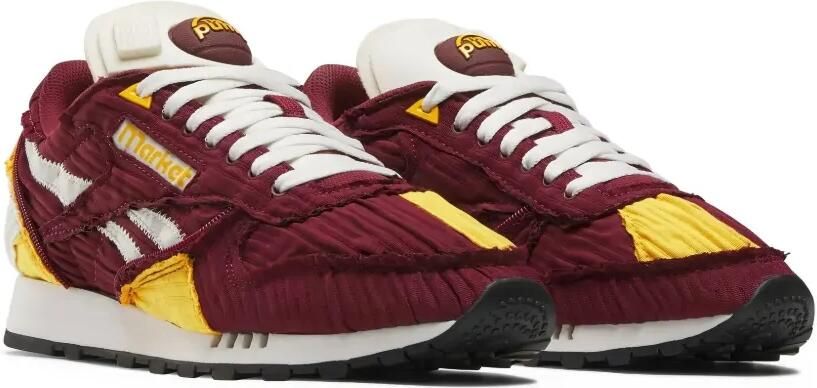 Reebok x The Pump Classic "Maroon Yellow" sneakers Rood - Foto 4