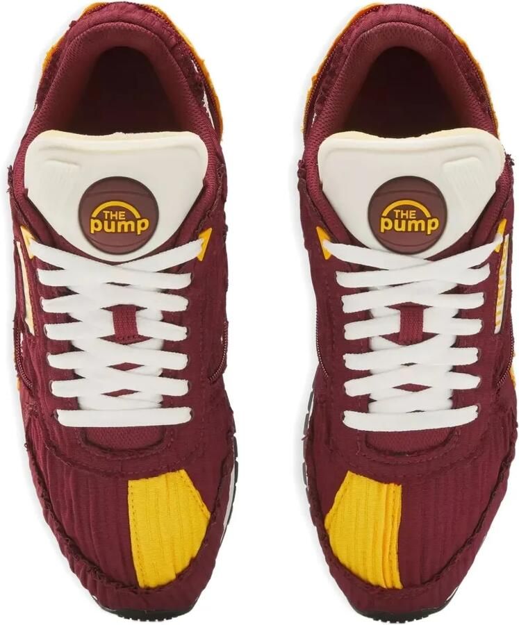 Reebok x The Pump Classic "Maroon Yellow" sneakers Rood - Foto 2