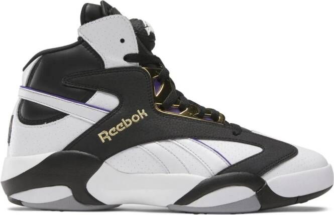 Reebok Shaq Attaq Gouden Basketbalschoenen Black