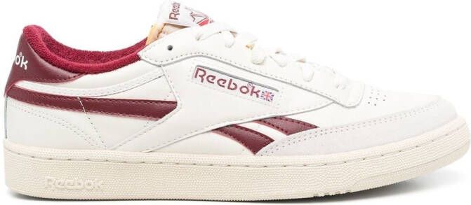 Reebok Sneakers met logopatch Beige