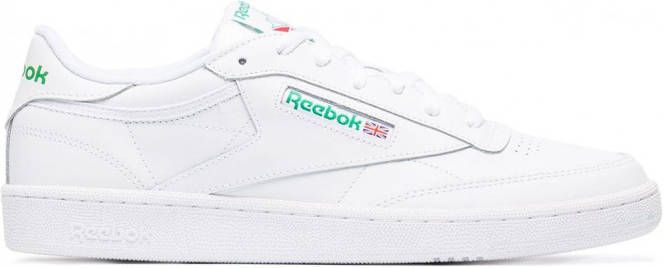 Reebok White leather Workout Plus sneakers Wit