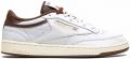 Reebok x Bodega Club C 85 sneakers rubber leer Stof 9.5 Wit - Wit