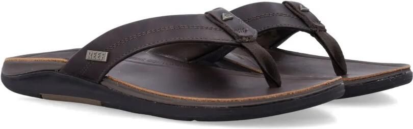 REEF Offshore teenslippers met logoplakkaat Bruin - Foto 3