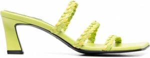 Reike Nen French Braid sandalen Groen