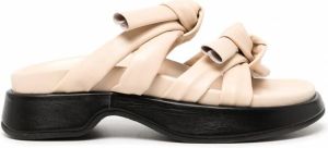 Reike Nen Sandalen met dubbele bandjes Beige
