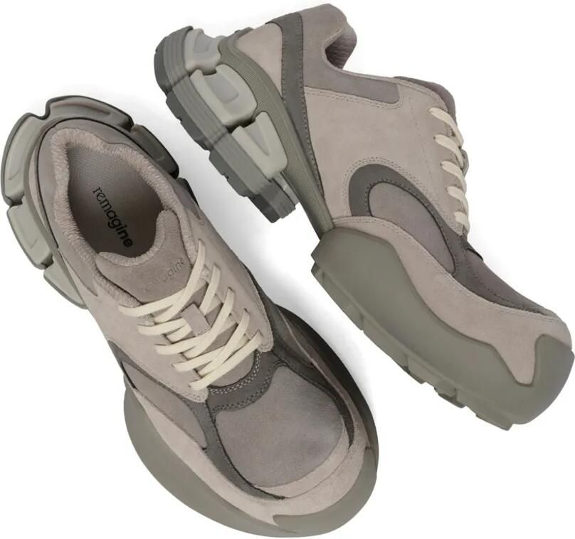 Remagine The Core sneakers met vlakken Grijs - Foto 2