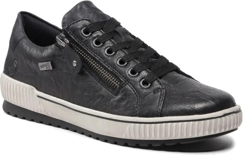 REMONTE Maditta sneakers met rits Zwart - Foto 3