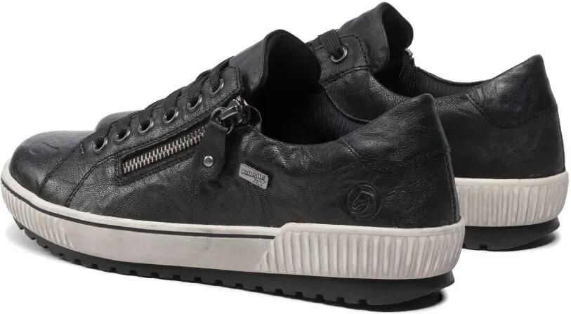 REMONTE Maditta sneakers met rits Zwart - Foto 4