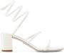 René Caovilla Cleo 60mm leren sandalen Wit - Thumbnail 1