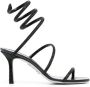 René Caovilla Cleo sandalen met kristal Zwart - Thumbnail 1