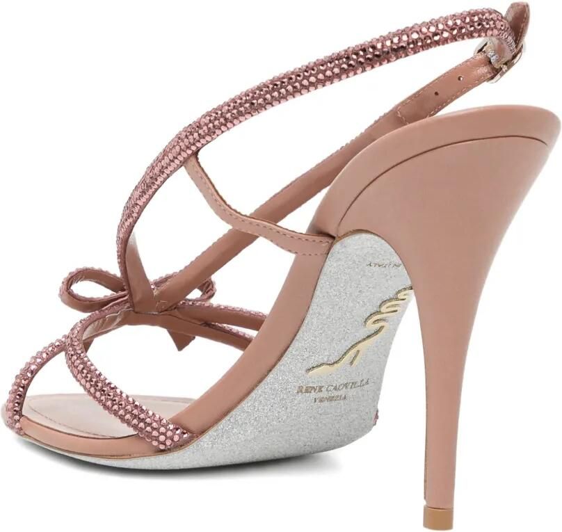 René Caovilla 100 mm Lynette sandalen Roze - Foto 2