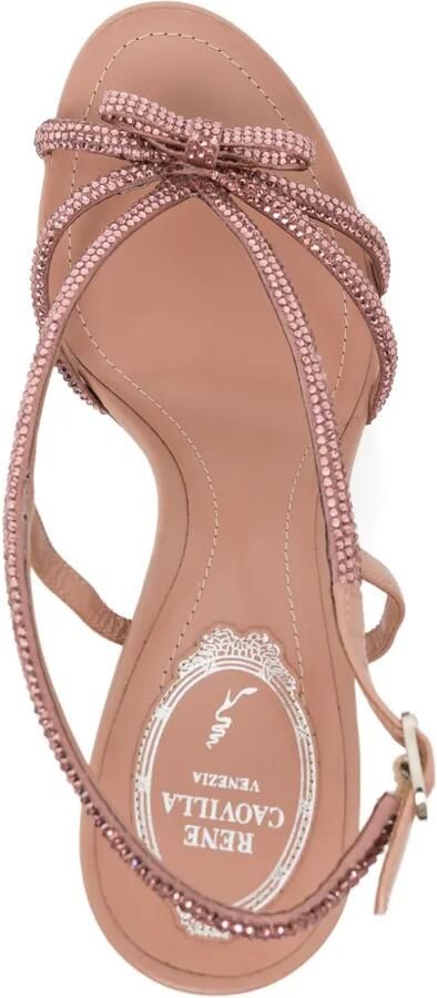 René Caovilla 100 mm Lynette sandalen Roze - Foto 4