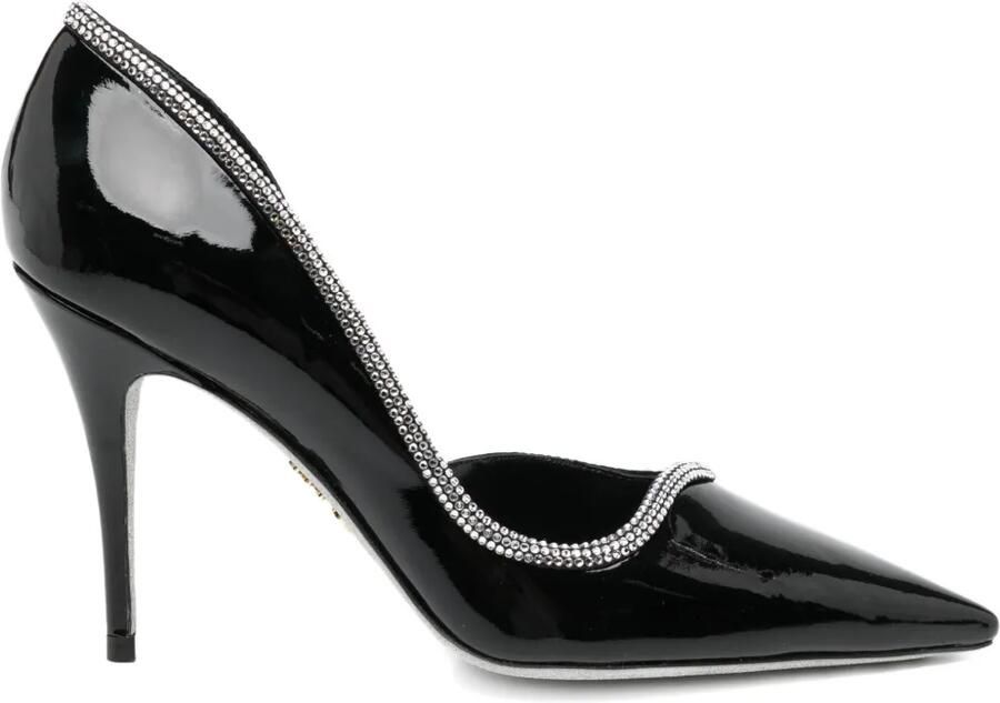 René Caovilla 100 mm Onda pumps Zwart