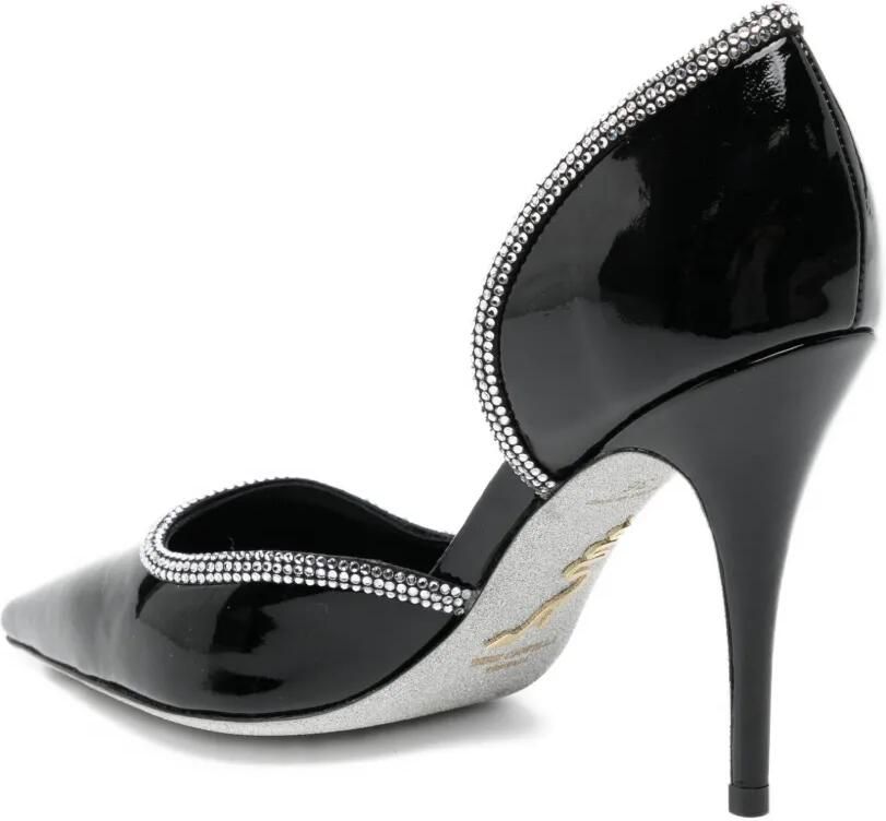 René Caovilla 100 mm Onda pumps Zwart - Foto 2