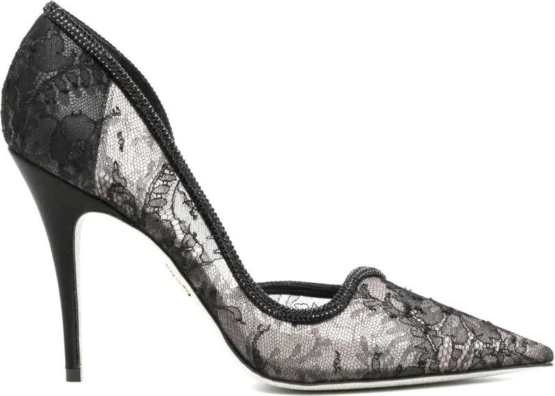 René Caovilla 100 mm Onda pumps Zwart