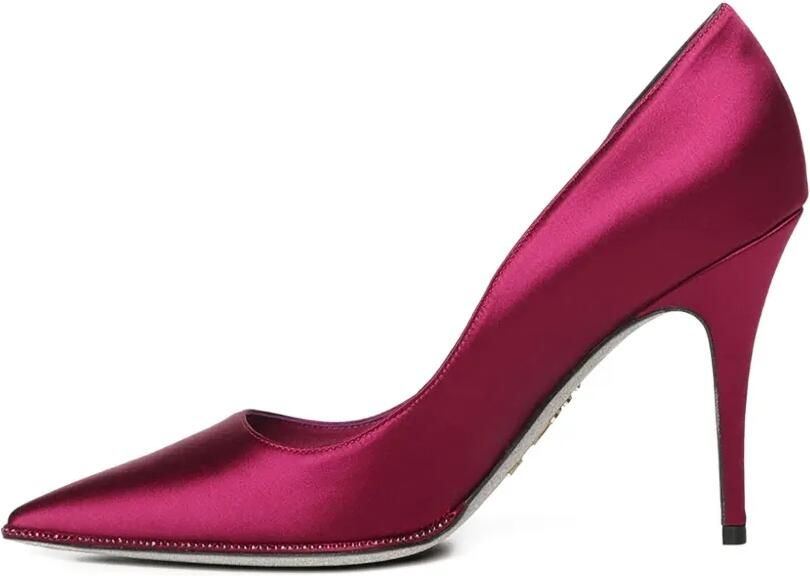 René Caovilla 100 mm Taylor pumps Paars - Foto 4