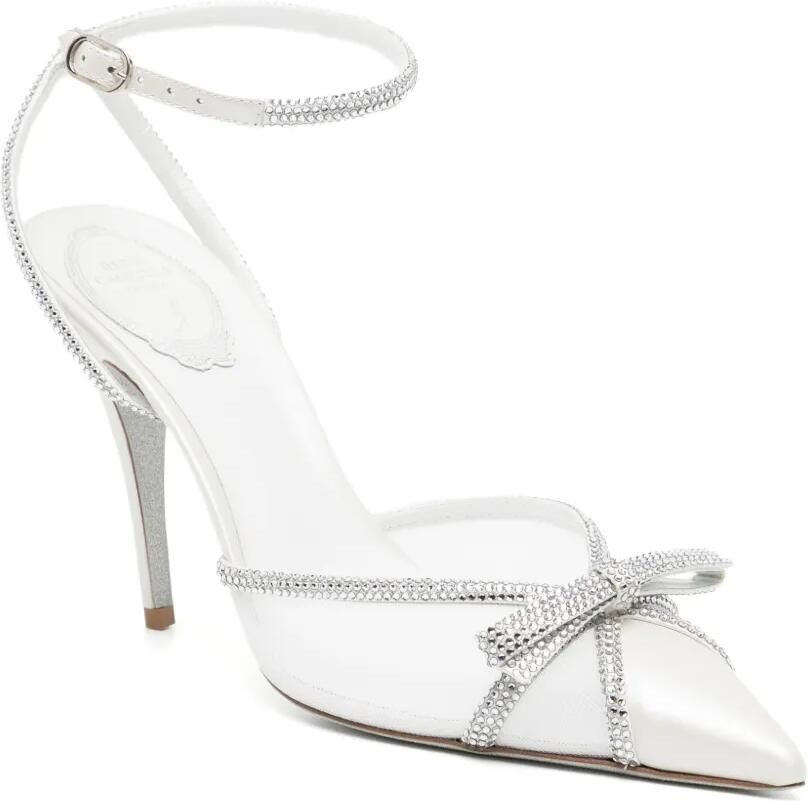 René Caovilla 105 mm Lynette sandalen Wit - Foto 3
