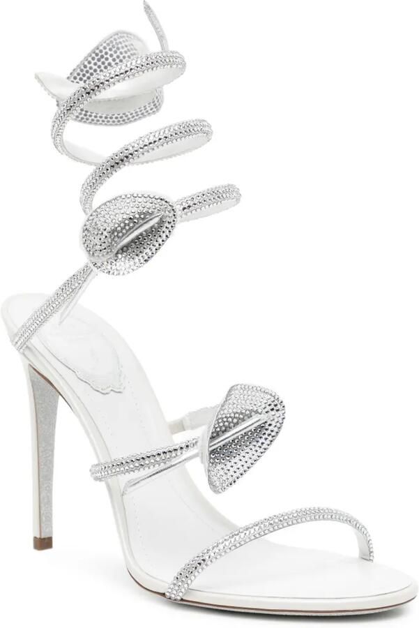 René Caovilla 110 mm Calliope sandalen Beige - Foto 2