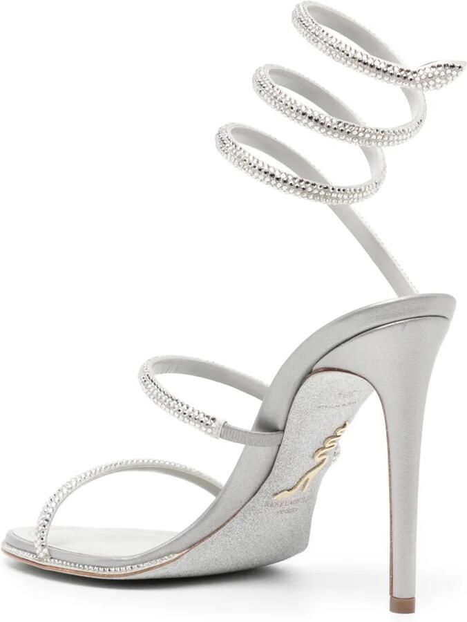 René Caovilla 110 mm Cleo sandalen Grijs - Foto 2
