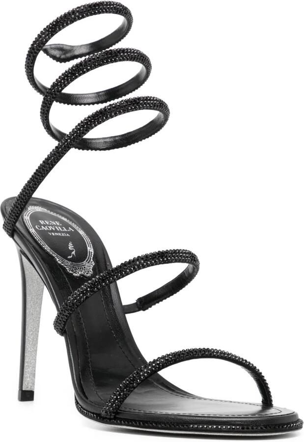 René Caovilla 110 mm Cleo sandalen Zwart - Foto 2