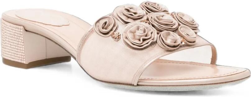 René Caovilla 40 mm Rosalia sandalen Beige - Foto 3