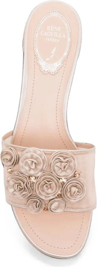 René Caovilla 40 mm Rosalia sandalen Beige - Foto 2